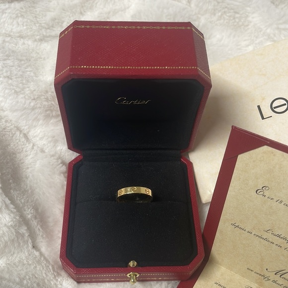 Cartier 18 k yellow gold 3.3 mm love - Picture 2 of 5